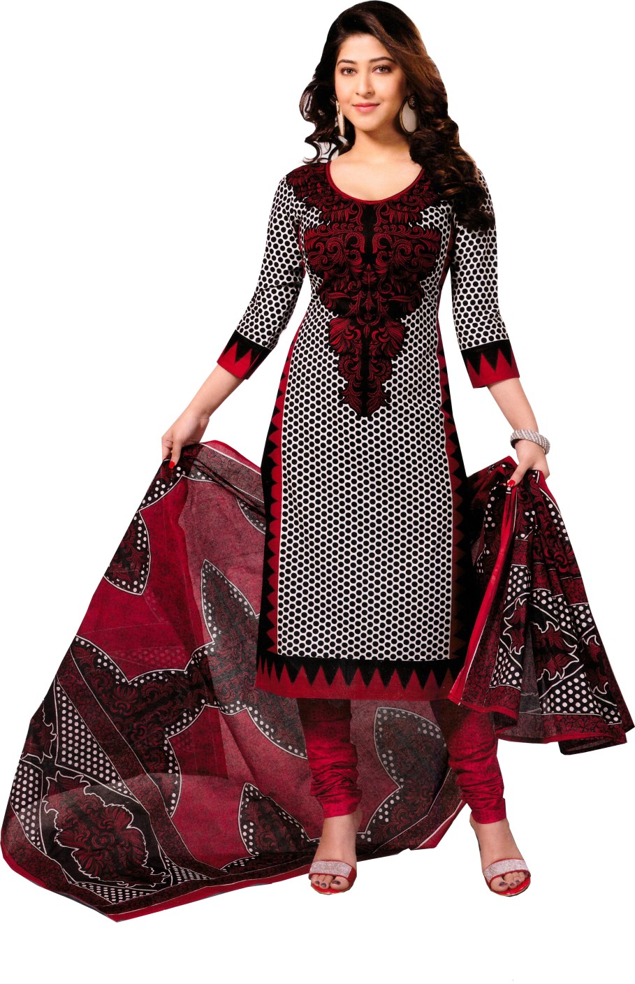 Vaamsi Cotton Printed Dress/Top Material Price in India - Buy Vaamsi ...