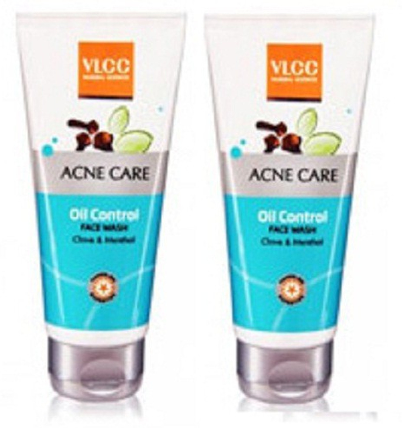 Vlcc Face Wash For Oily Skin And Acne VLCC Acne Care Oil Control Face Wash Clove & Menthol (Pack Of 2