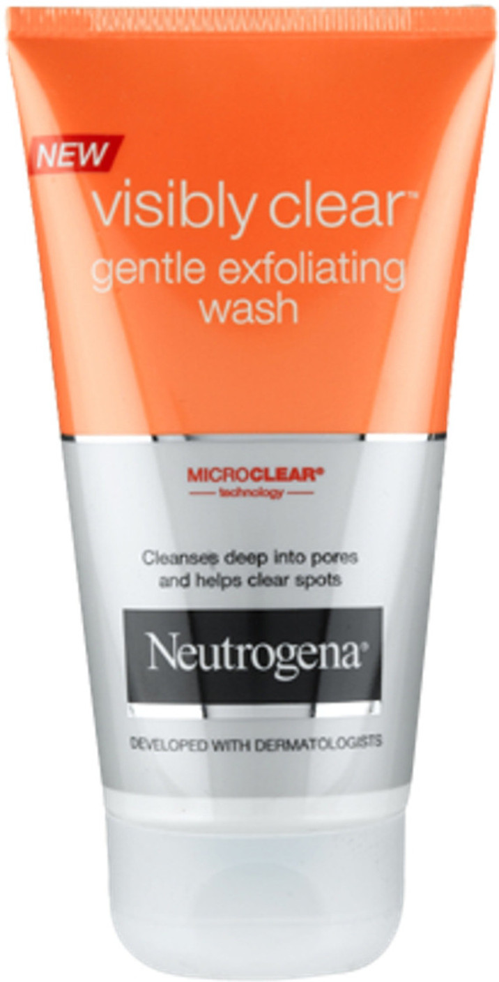 Neutrogena Visibly Clear Gentle Exfoliating Wash Face Wash Price in