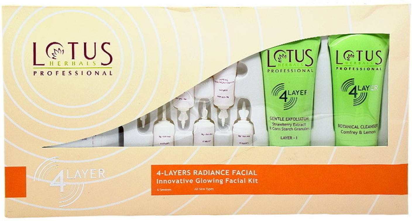 Lotus Professional 4 Layers Radiance Facial Innovative Glowing Facial