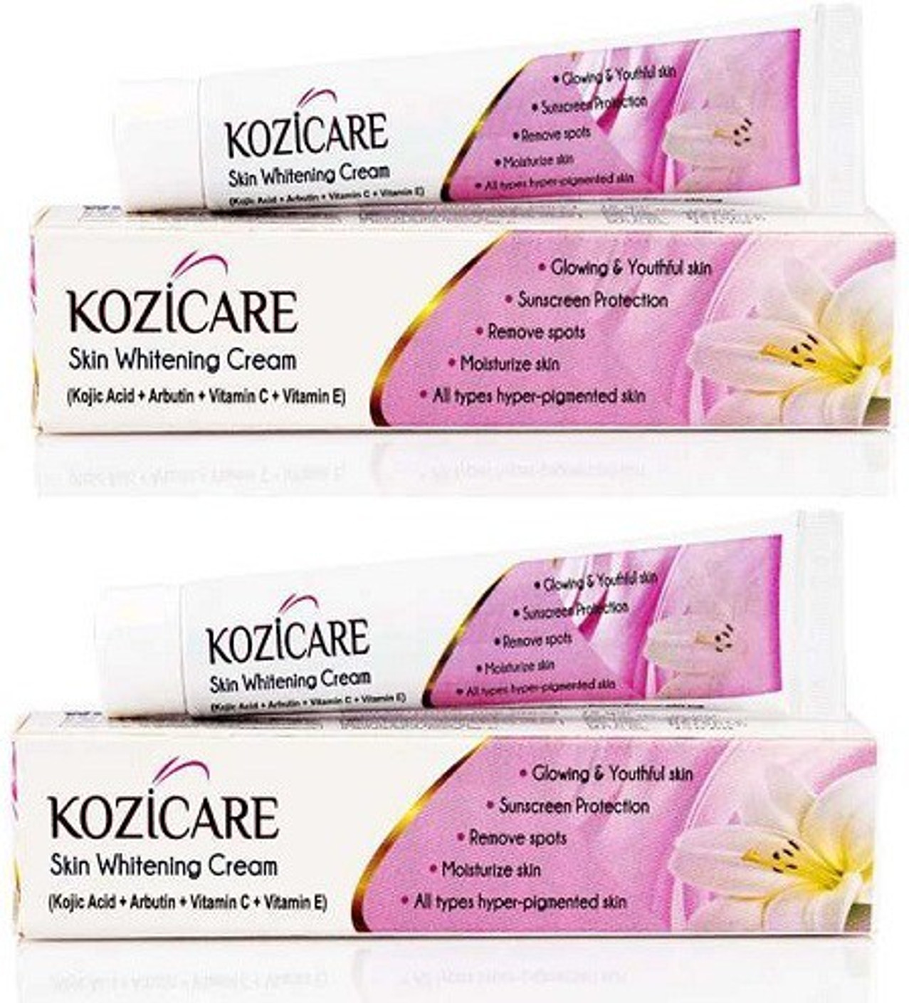 West Coast Kozicare Skin Whitening Cream (Pack of 2 ...
