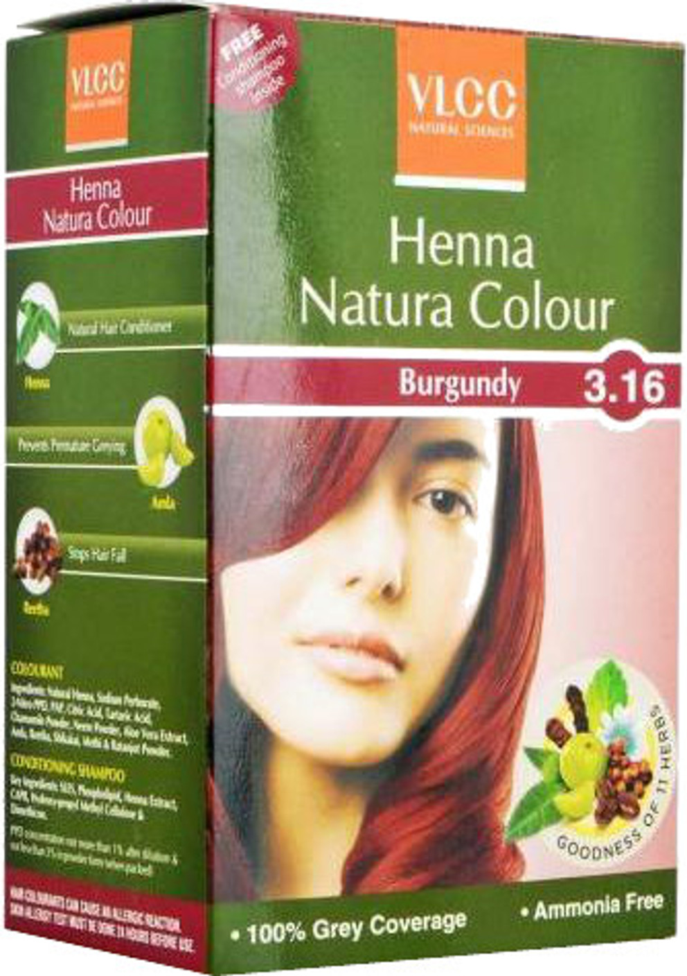 VLCC Henna Natura Color Hair Color Price in India, Buy VLCC Henna