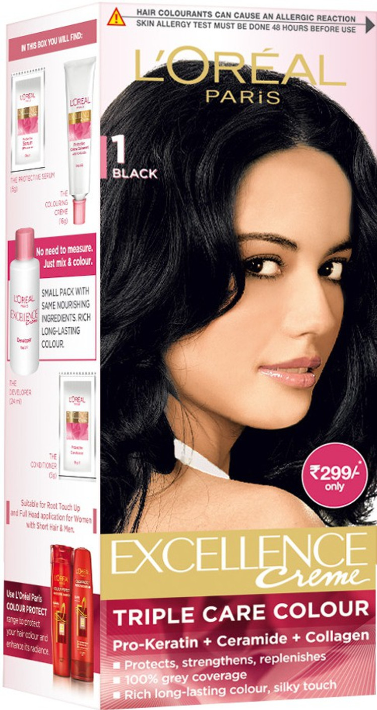  L Oreal  Paris  Excellence Creme Hair  Color  Price in India 