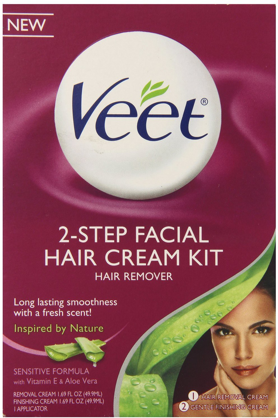 Can you use veet for facial hair clearance