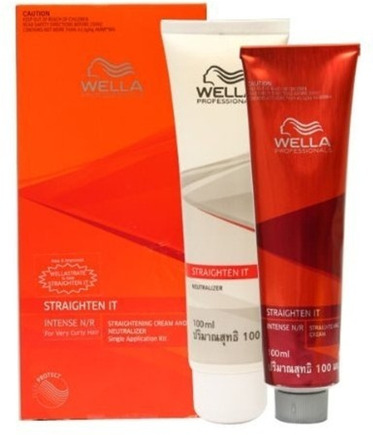 Wella Straightening Cream For Curly Hair Wella Professionals Wella Straighten It Intense For Very Curly Hair