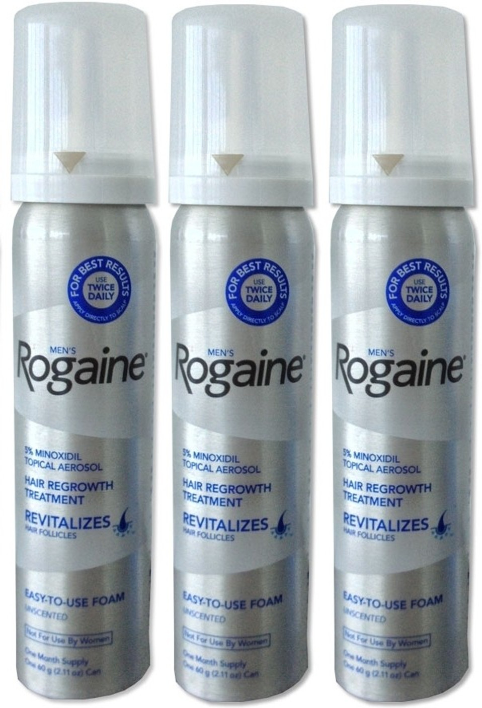 Rogaine Hair Loss Treatment Foam Men 3 Months Supply 