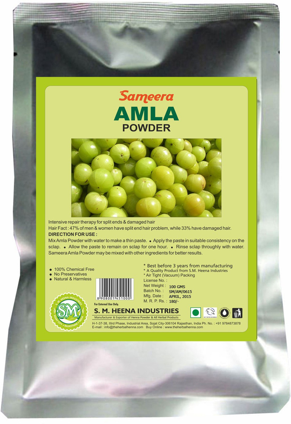 Sameera Amla Powder - Price in India, Buy Sameera Amla ...