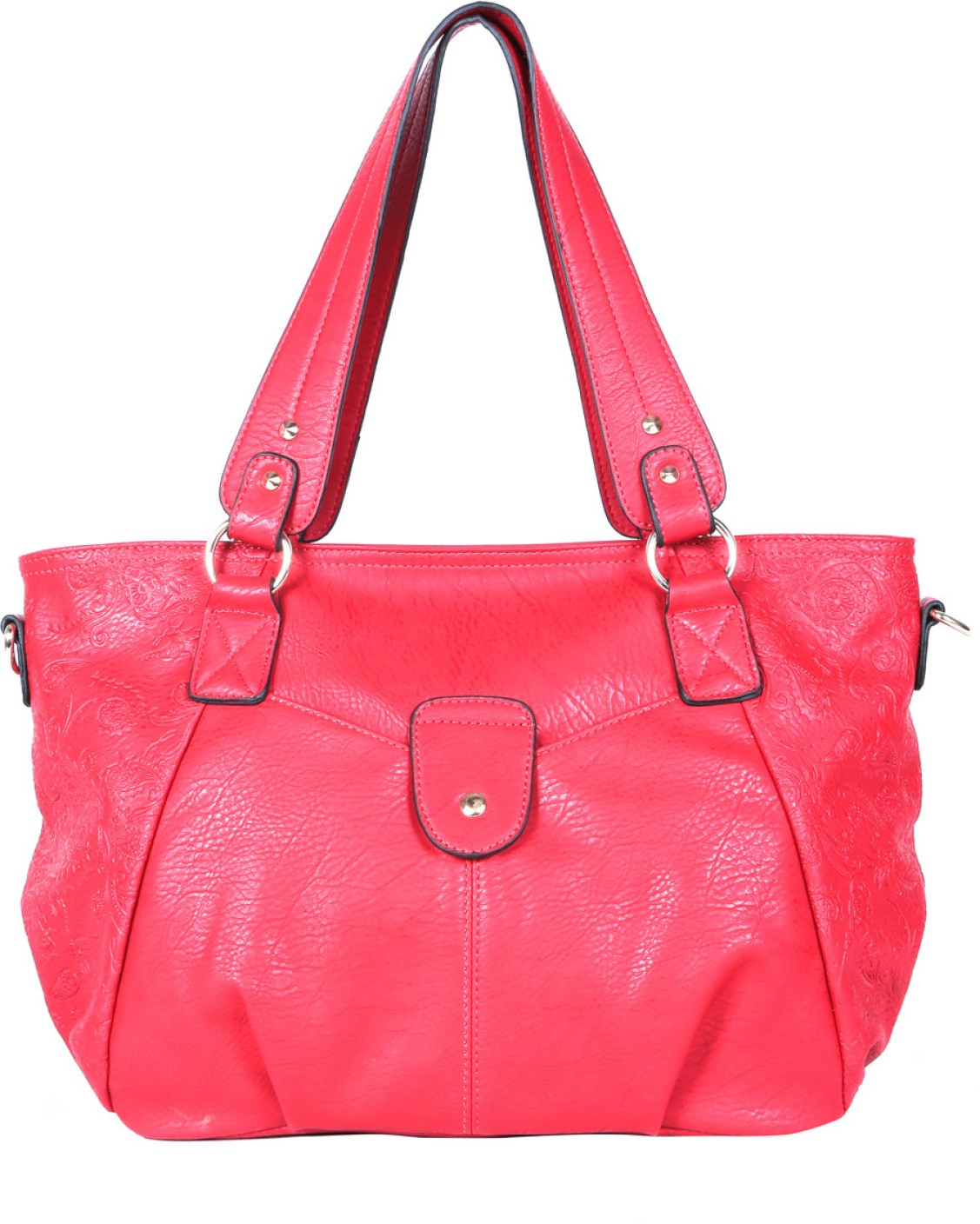 Buy David Jones Hand-held Bag Red-1216 Online @ Best Price in India ...