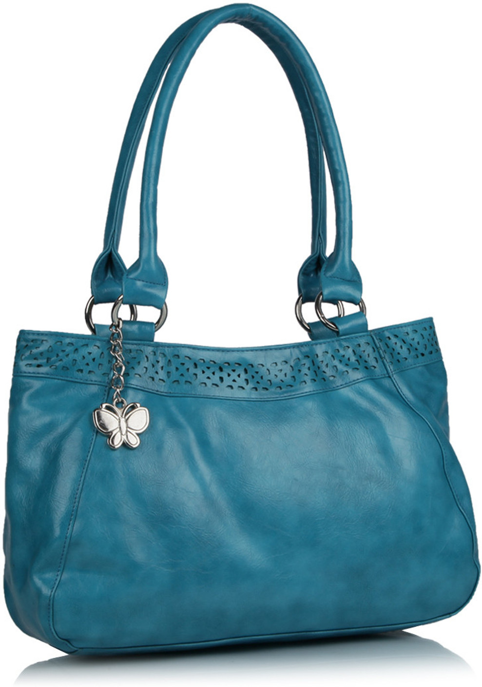 Buy Butterflies Hand-held Bag Blue Online @ Best Price in India | Flipkart.com