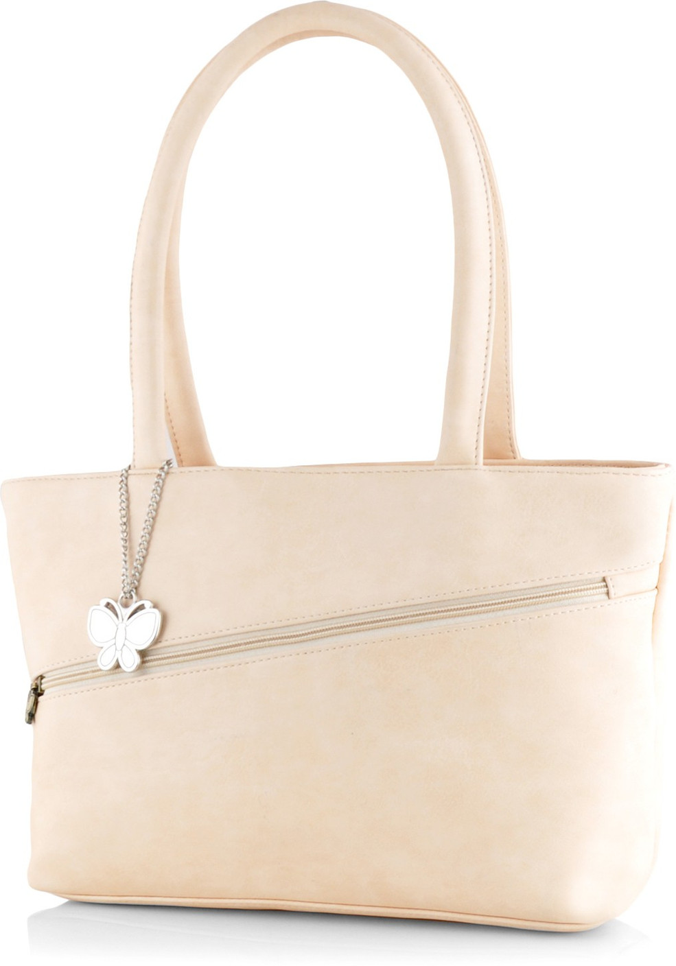 Buy Butterflies Hand-held Bag Beige Online @ Best Price in India | Flipkart.com