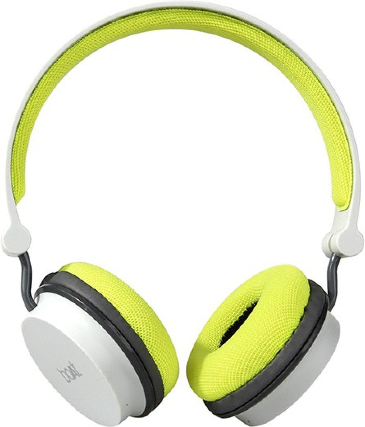 boAt Rockerz On Ear 400 Grey & Green Wired & Wireless ...