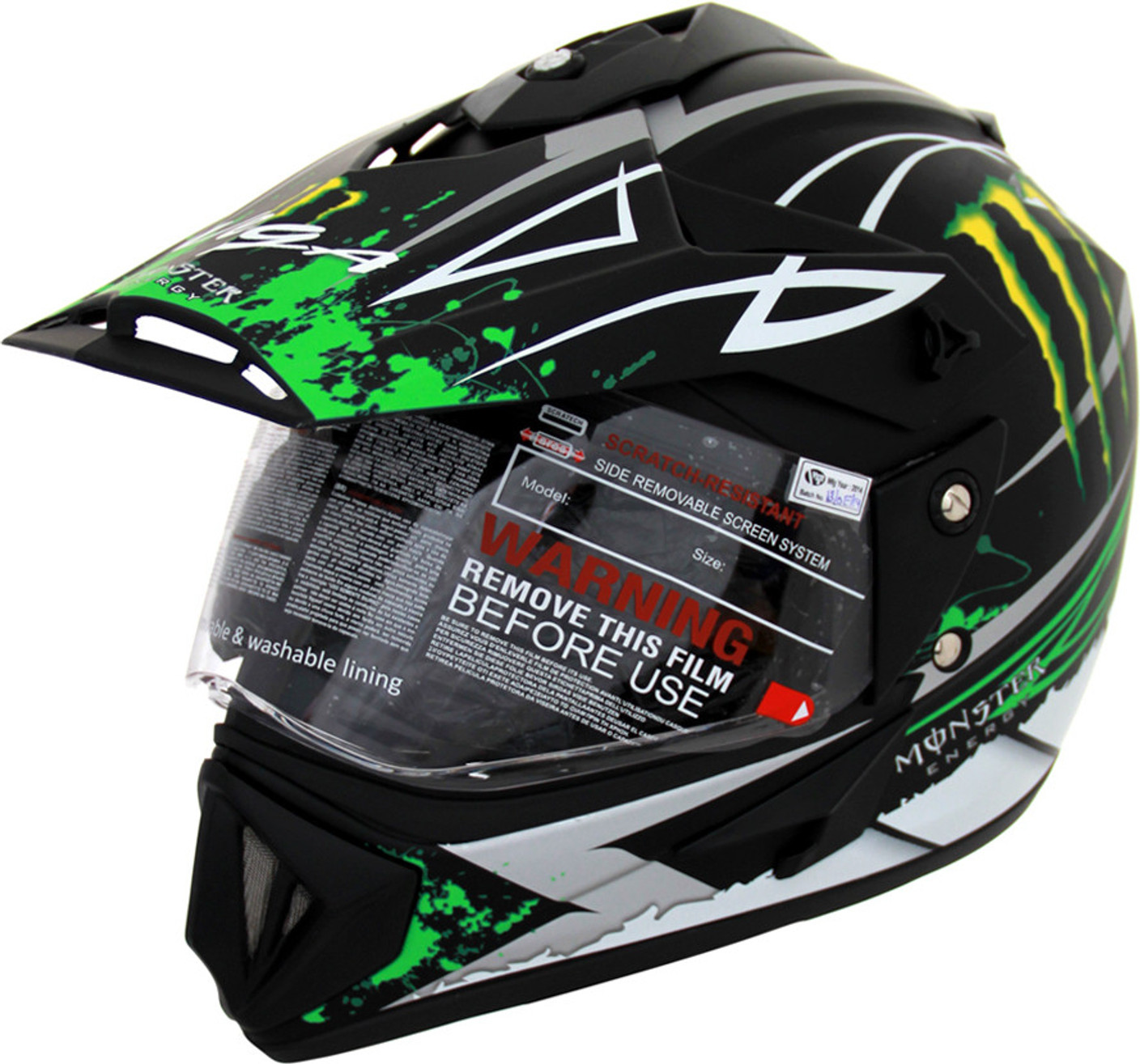 Vega Off Road D/V Monster Motorsports Helmet Buy Vega Off Road D/V