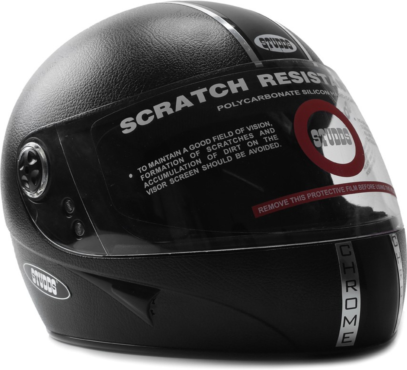 Studds Chrome Eco Motorsports Helmet Buy Studds Chrome Eco