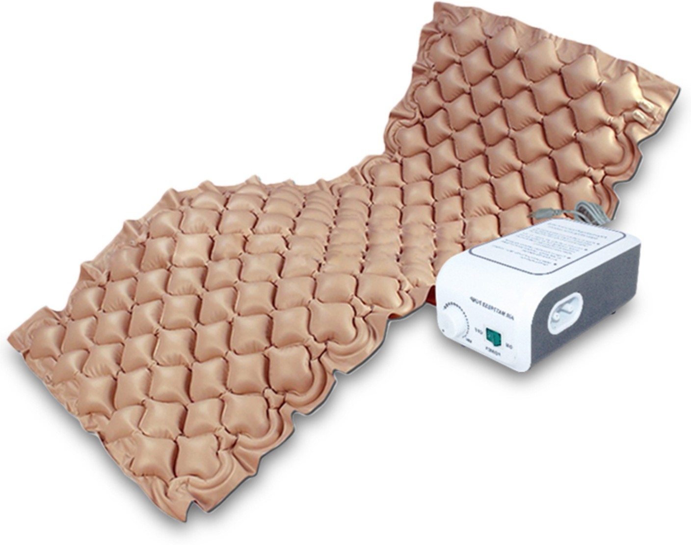 air mattress with rechargeable external pump