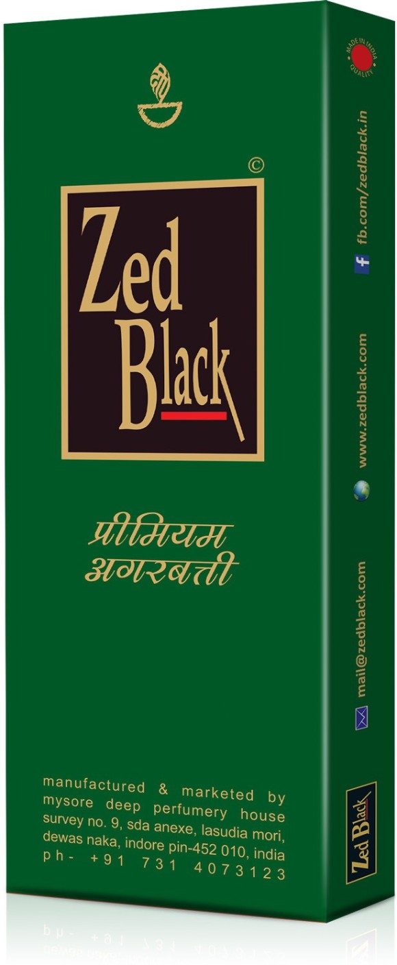 Zed Black Aroma Agarbattis Price in India - Buy Zed Black Aroma