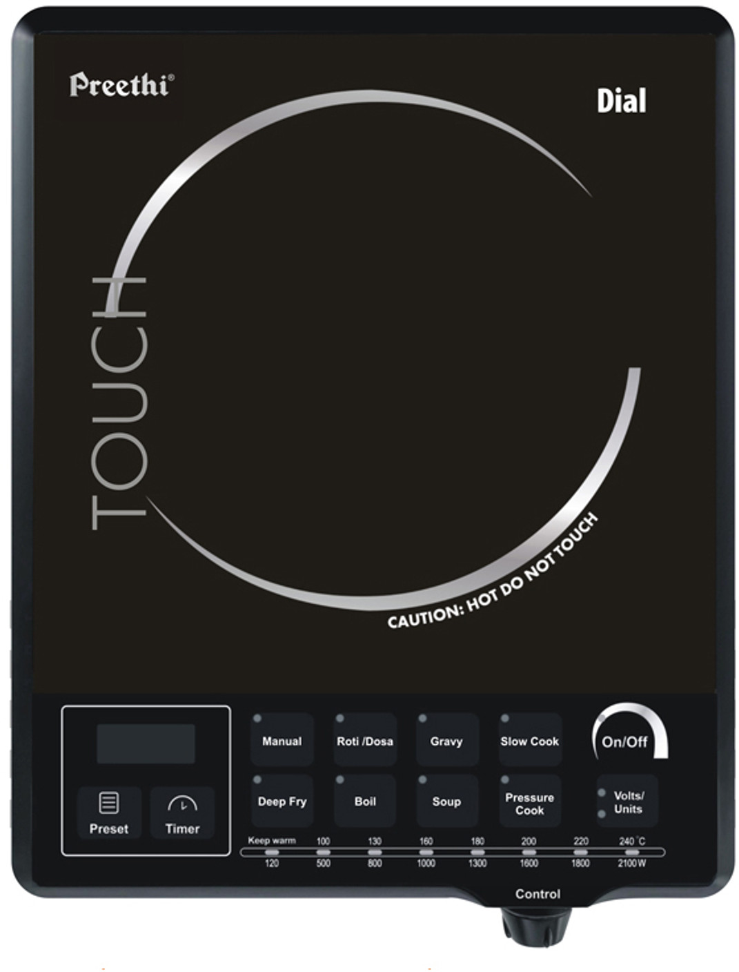 Preethi Dial IC 103 Induction Cooktop Buy Preethi Dial IC 103