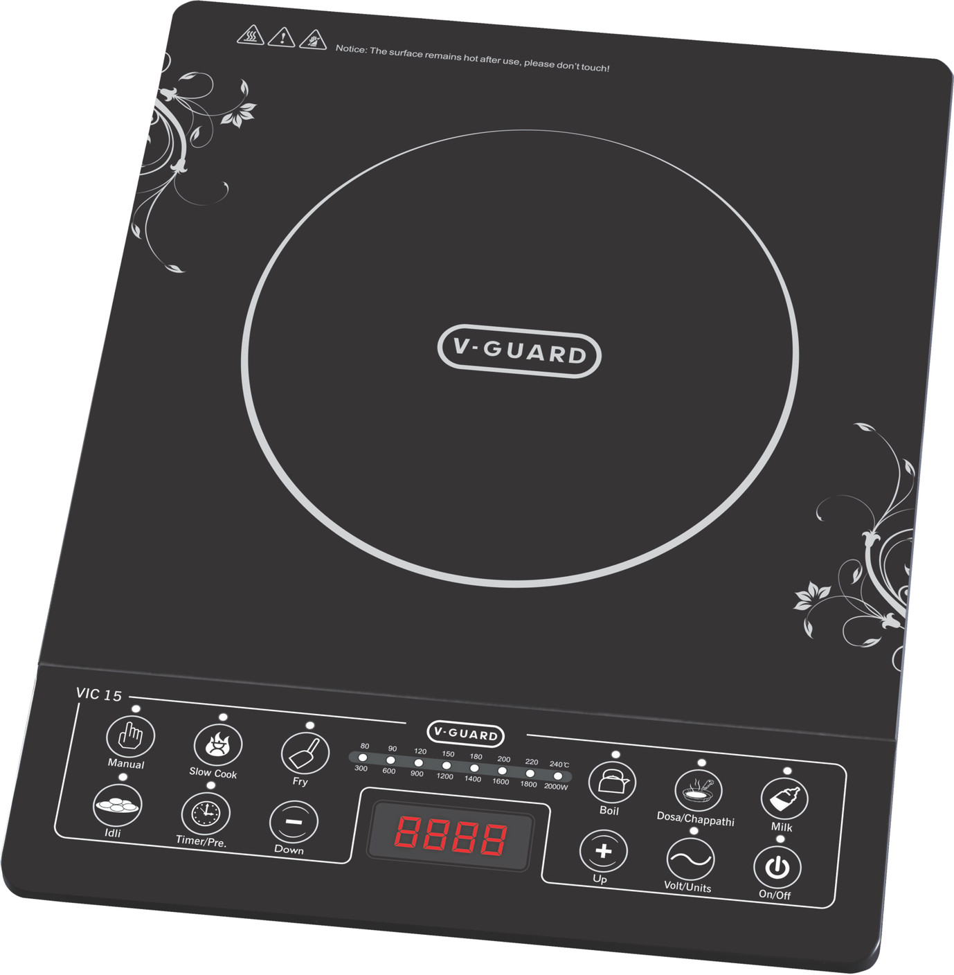 VGuard VIC 15 Induction Cooktop Buy VGuard VIC 15 Induction Cooktop Online at best price in