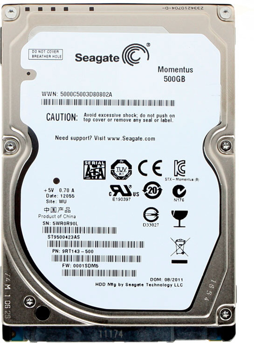 Seagate 500 7200 rpm 500 GB Laptop Internal Hard Disk Drive