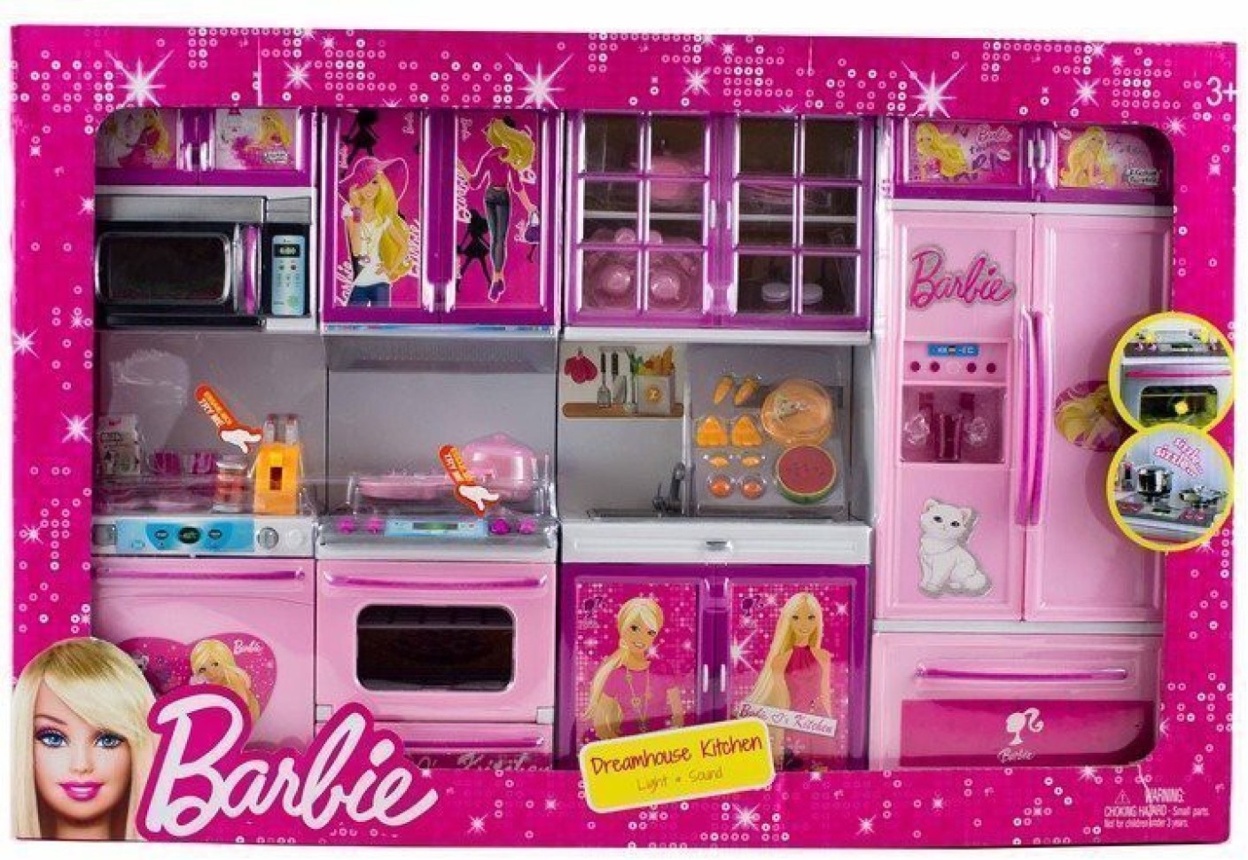 barbie cooking set