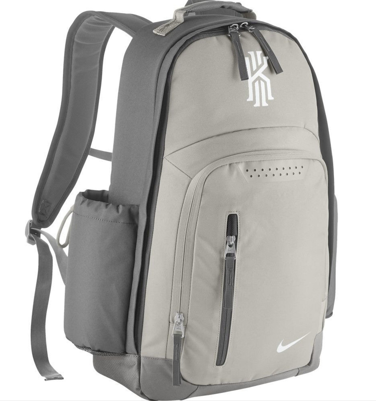 Nike KYRIE NK Basketball 39 L Laptop Backpack White, Grey Price in