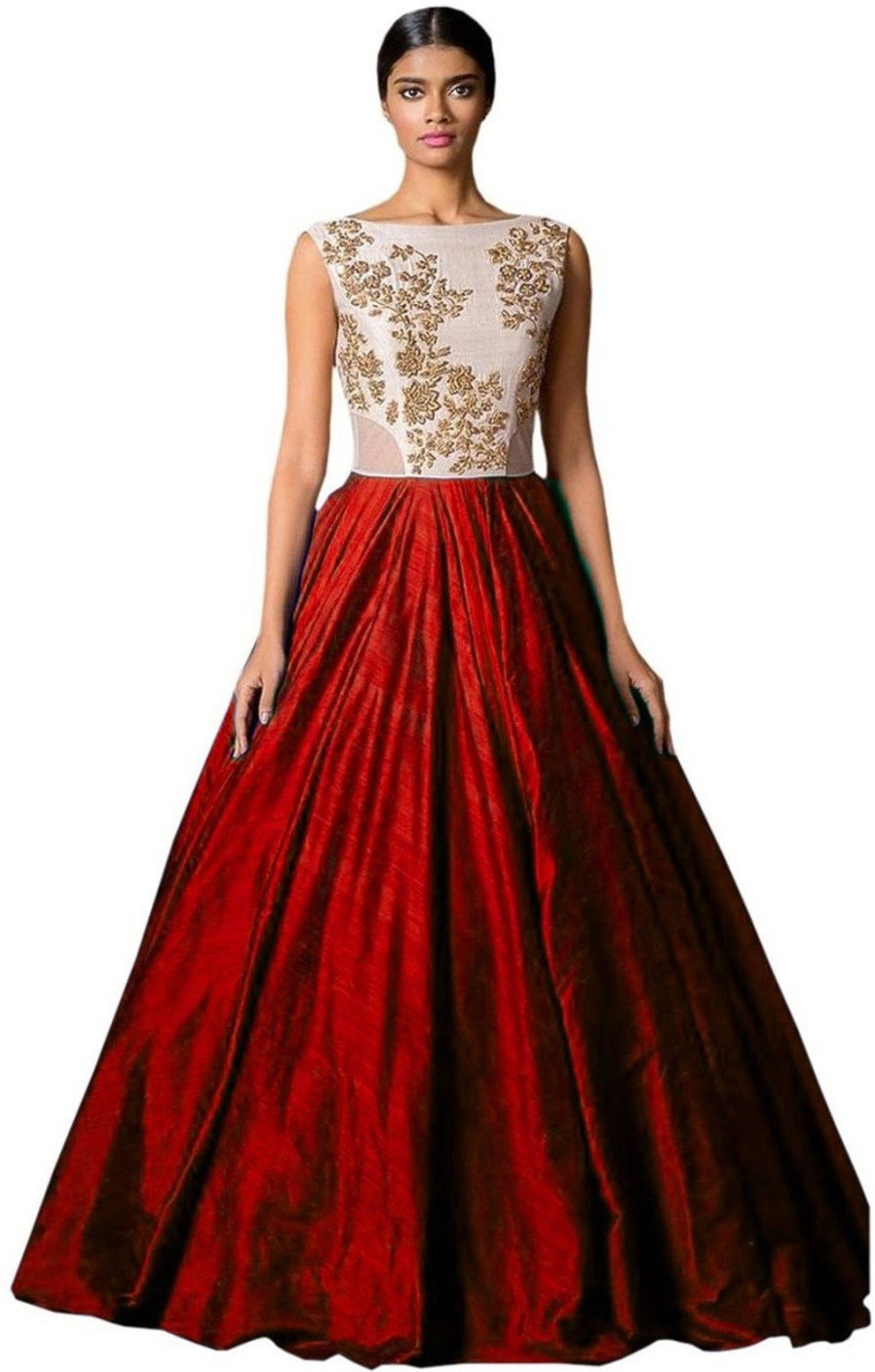 beautiful gowns on flipkart