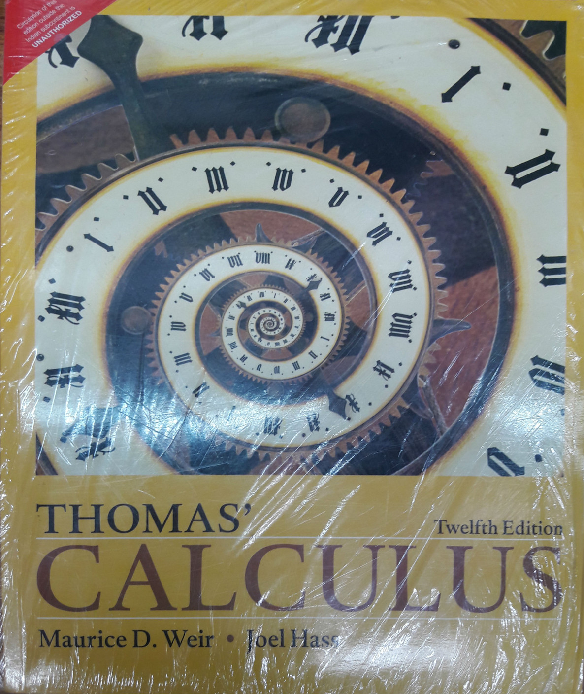 Thomas calculus twelfth edition buy thomas calculus twelfth edition