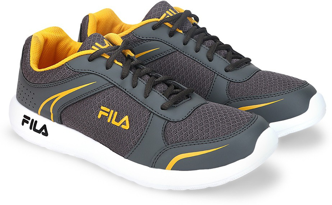 Fila WADE Running Shoes For Men Buy GRY/YEL Color Fila WADE Running