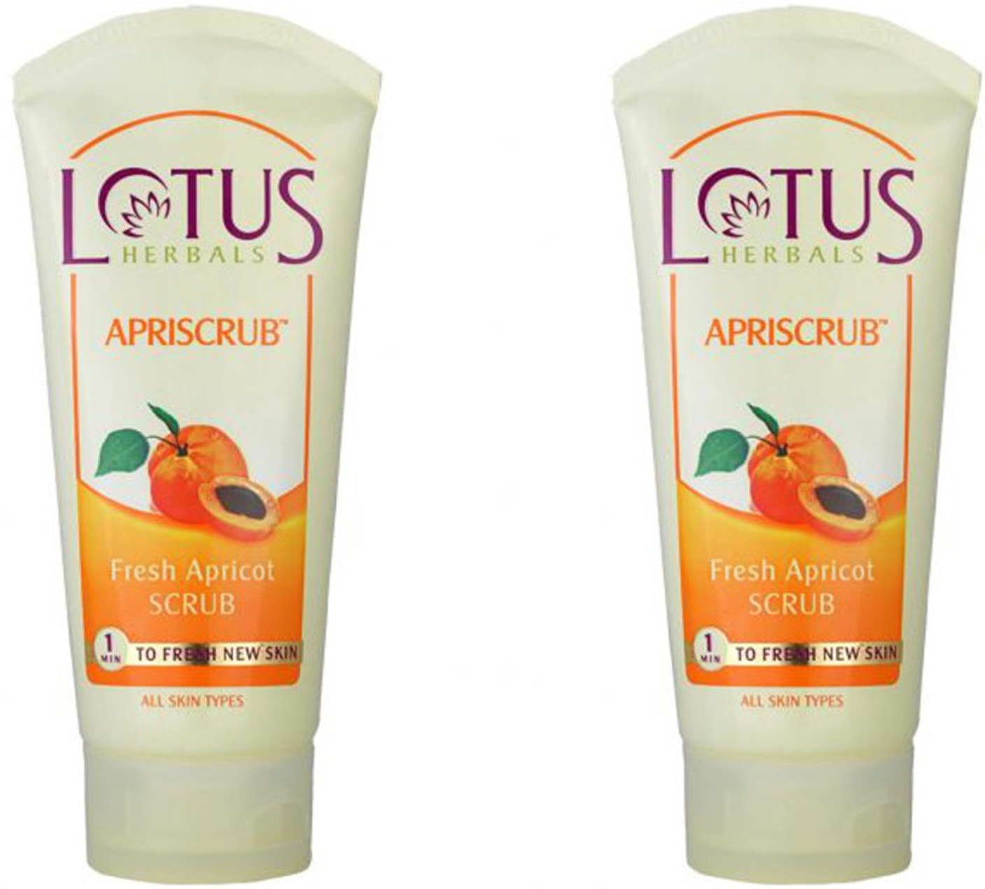 Lotus Herbals Fresh Apricot Scrub Price in India, Buy Lotus Herbals