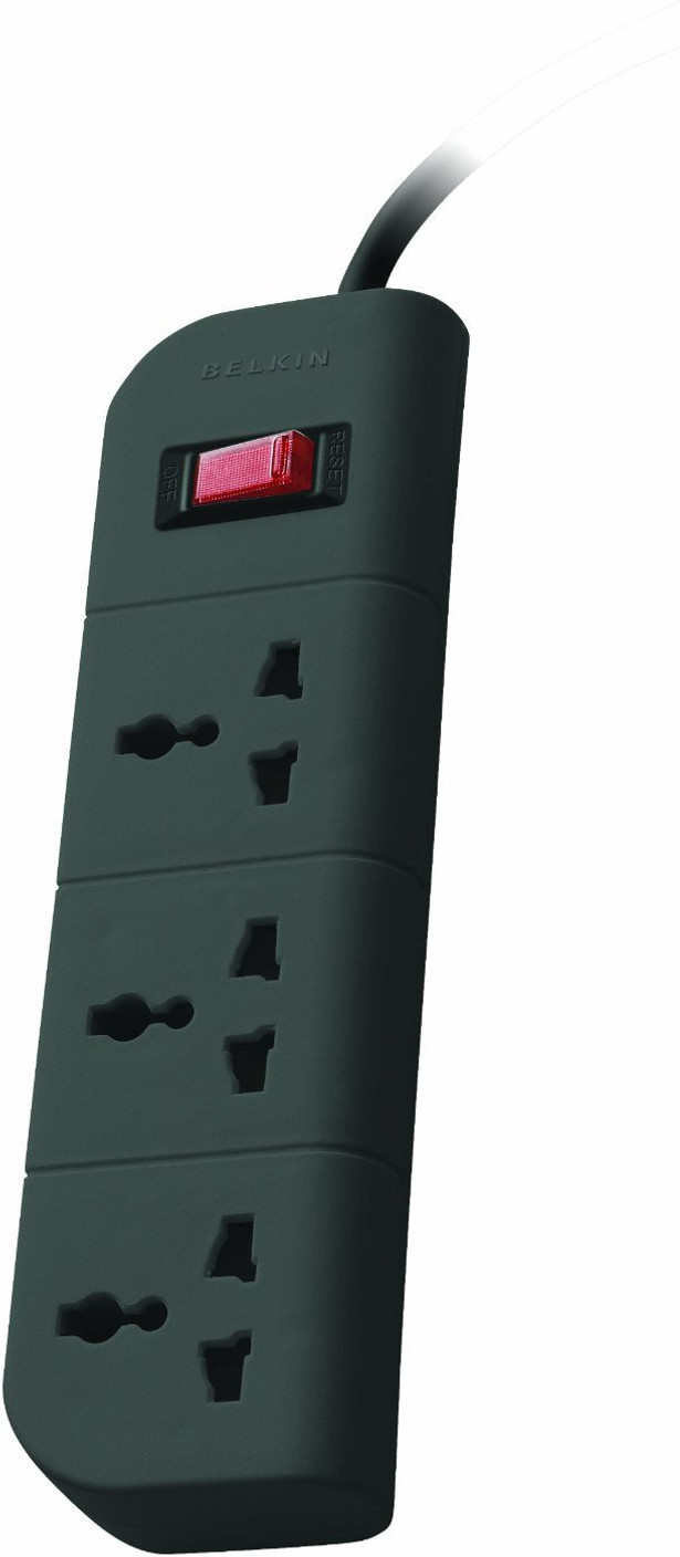 Belkin 3 Socket Surge Protector (F9E300zb) Price in India Buy Belkin