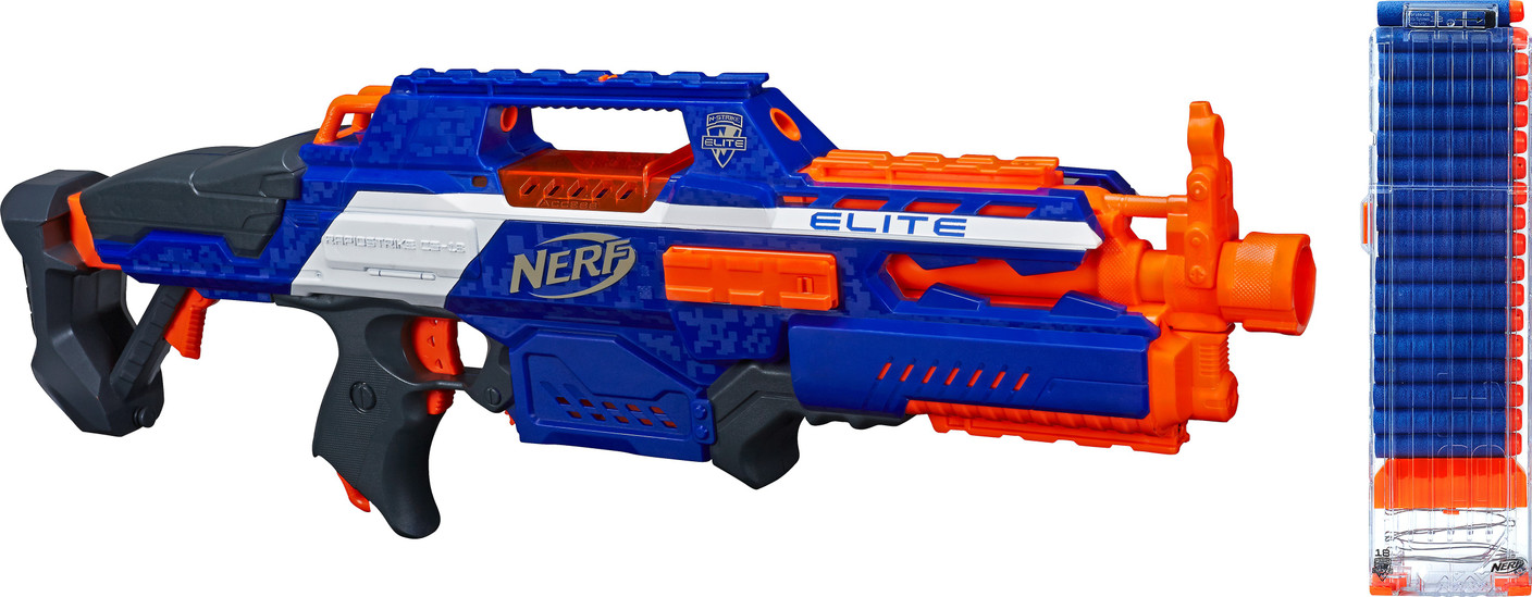 Nerf Elite Rapidstrike CS-18 Blaster - Elite Rapidstrike CS-18 Blaster 