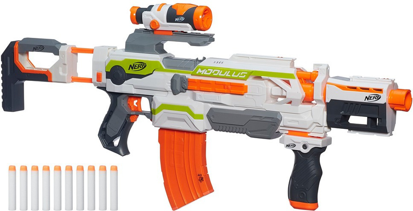 Nerf N-Strike Modulus ECS-10 Blaster - N-Strike Modulus ECS-10 Blaster
