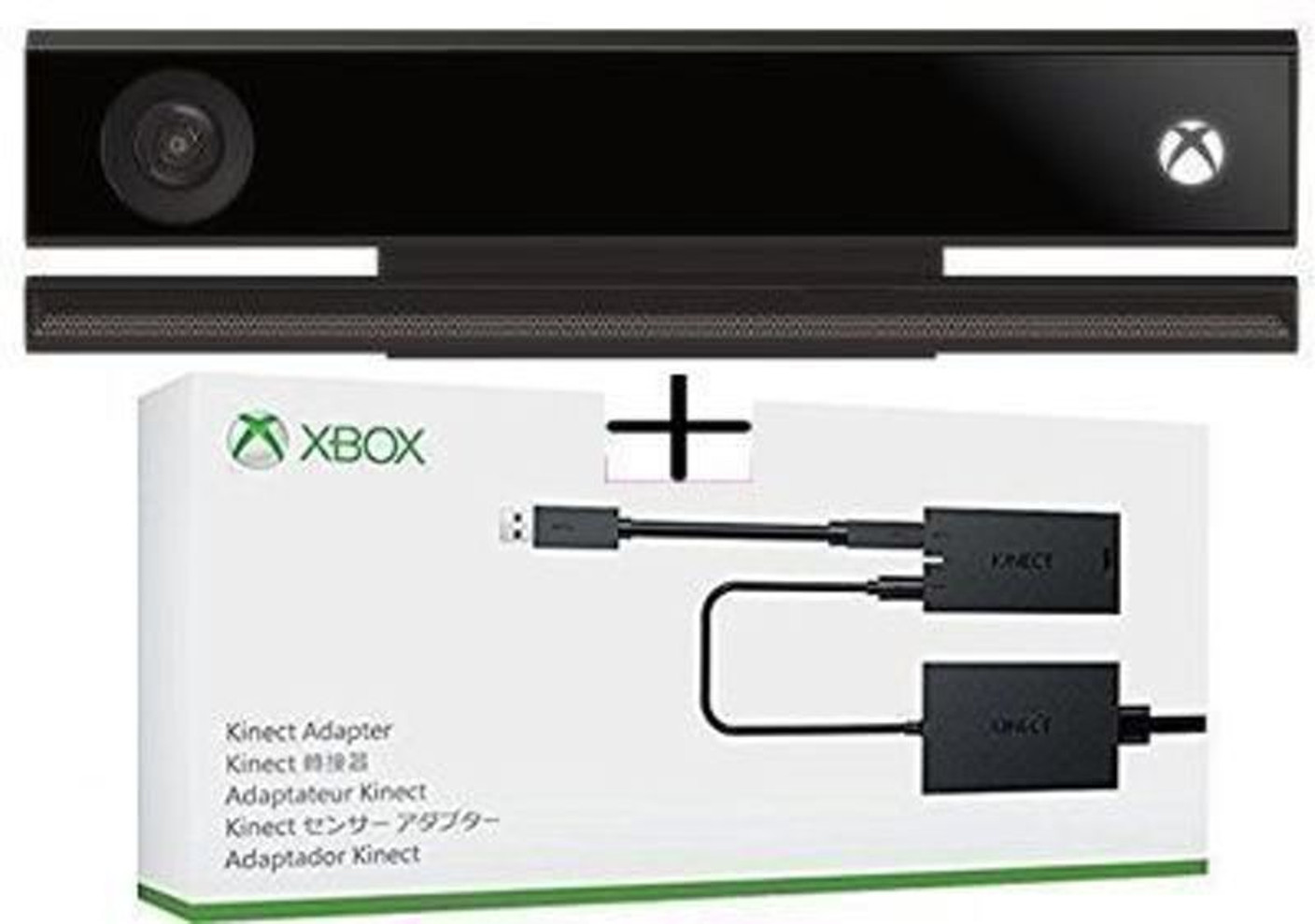 Microsoft Xbox One Kinect Sensor + Adapter for XBOX One S & Windows