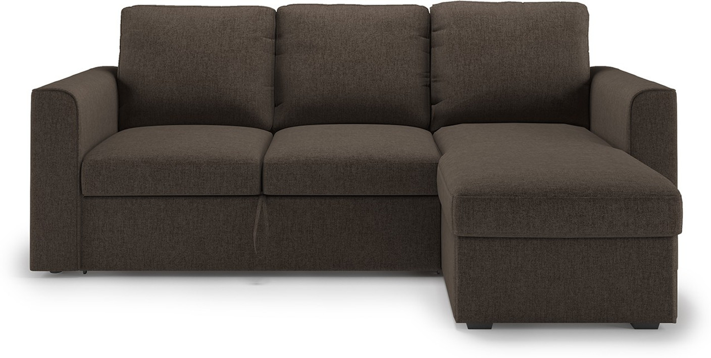 Urban Ladder Kowloon Sectional Sofa Cum Bed with Storage Double Fabric