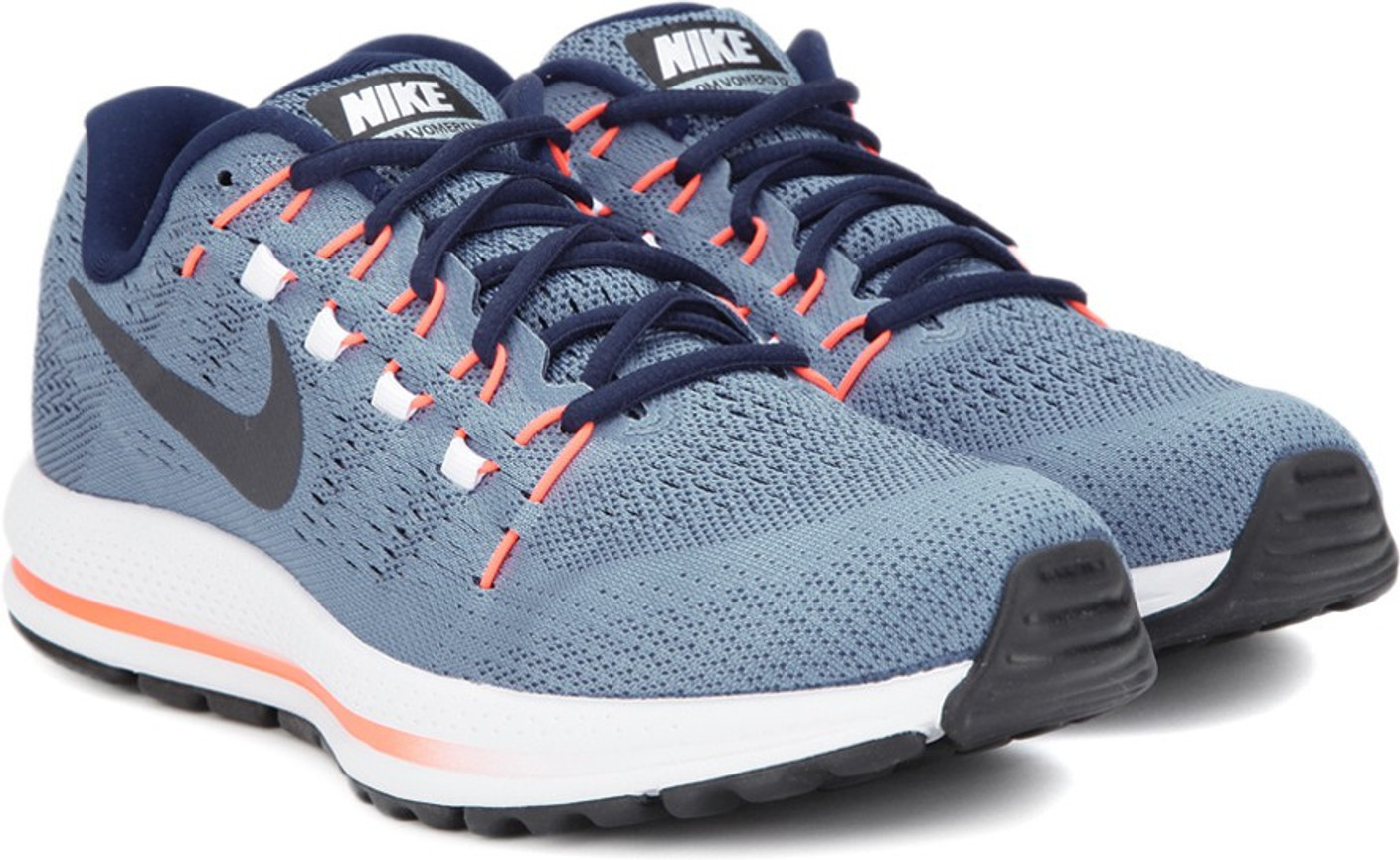 Nike AIR ZOOM VOMERO 12 Running Shoes For Men - Buy WORK BLUE/DARK OBSIDIAN-BINARY BLUE Color