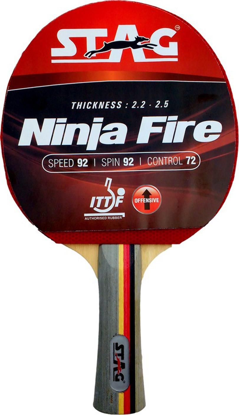 Stag Ninja Fire Table Tennis Racquet Buy Stag Ninja Fire Table Tennis