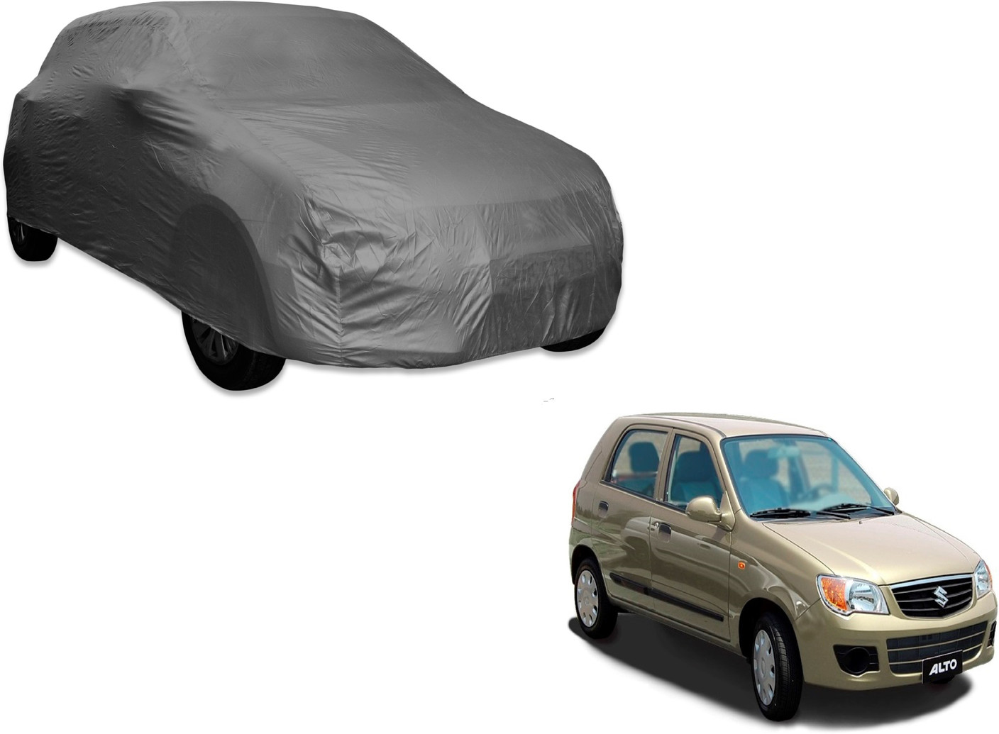 Flipkart SmartBuy Car Cover For Maruti Suzuki Alto (Without Mirror Pockets) Price in India Buy