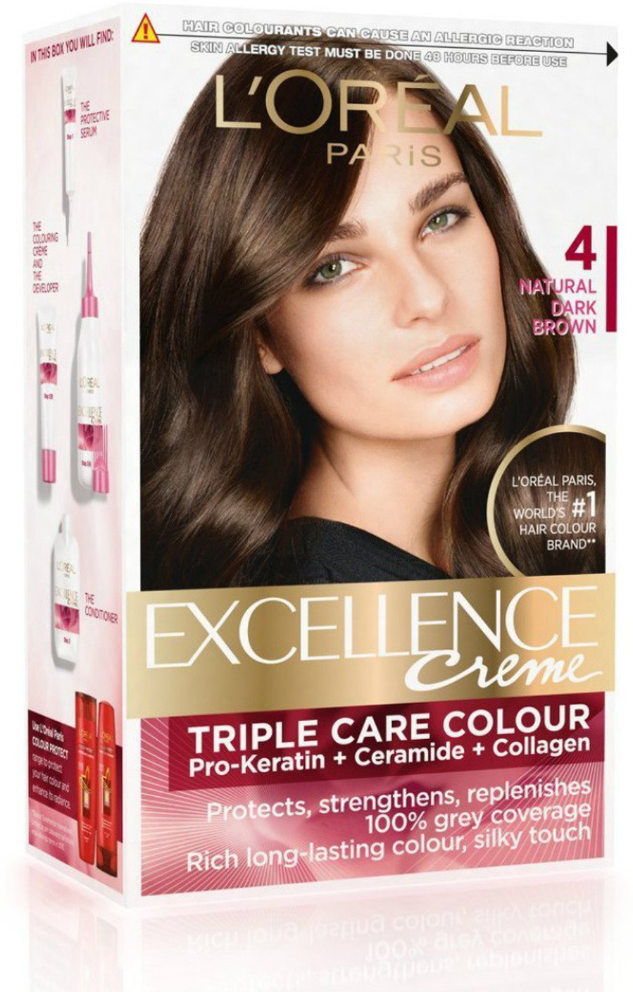  L Oreal  Paris  Excellence Creme Hair  Color  Price in India 