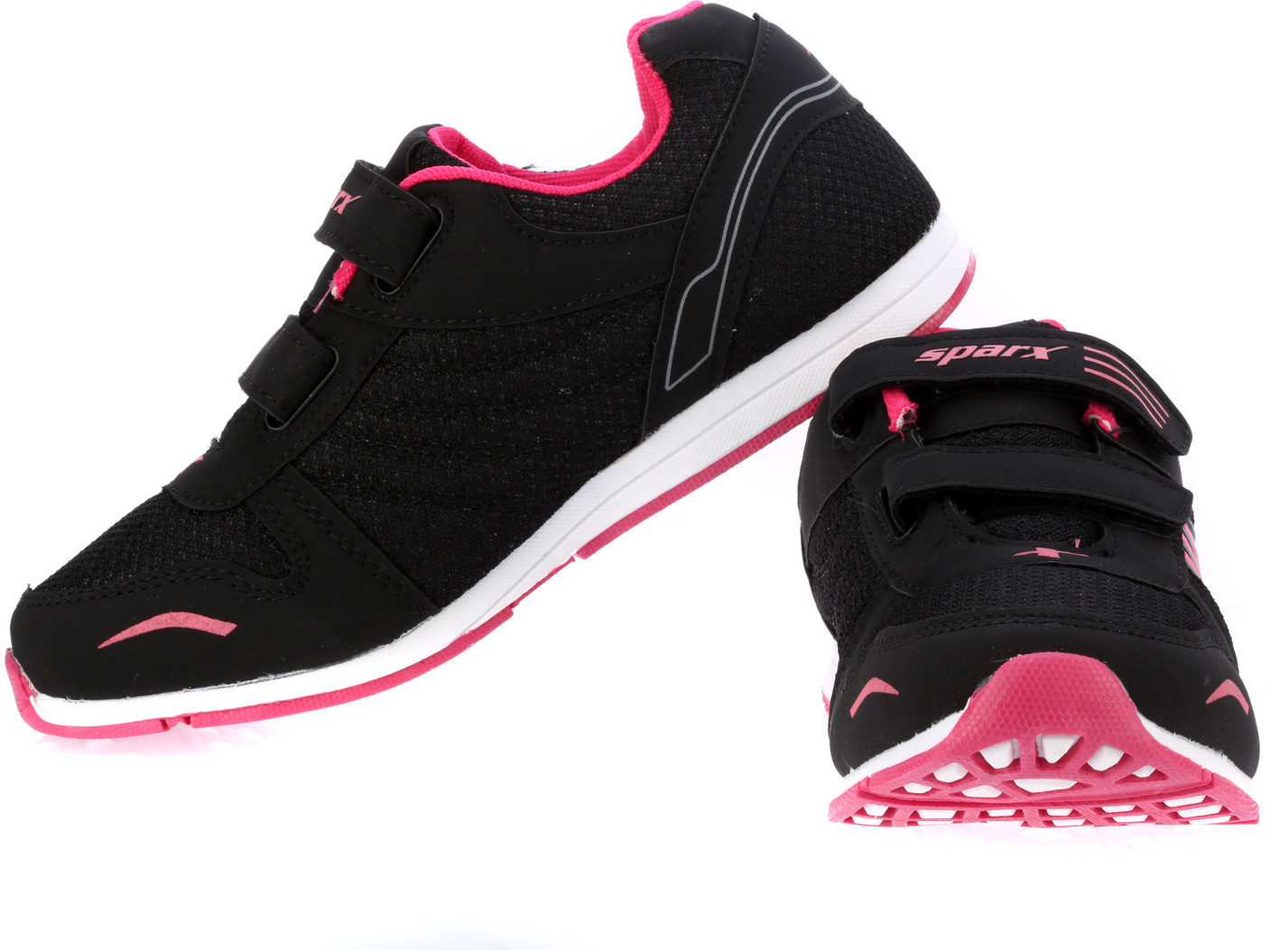Sparx Running Shoes For Women - Buy Black Pink Color Sparx Running Shoes For Women Online at