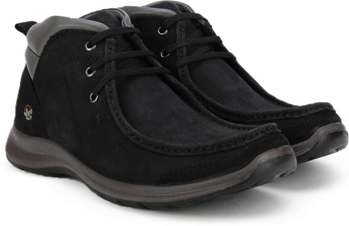 flipkart leather boots