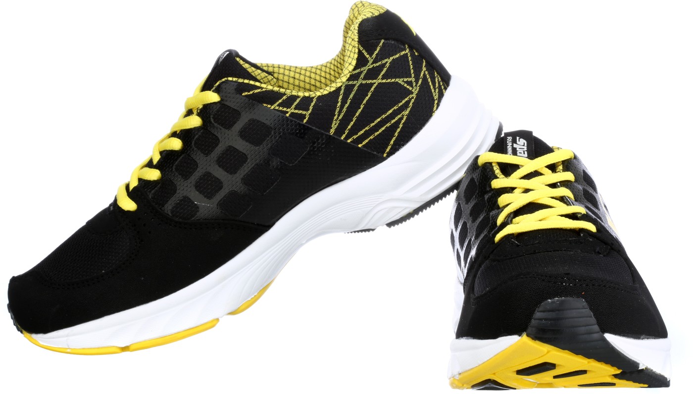Sparx Running Shoes For Men - Buy BlackYellow Color Sparx Running Shoes ...