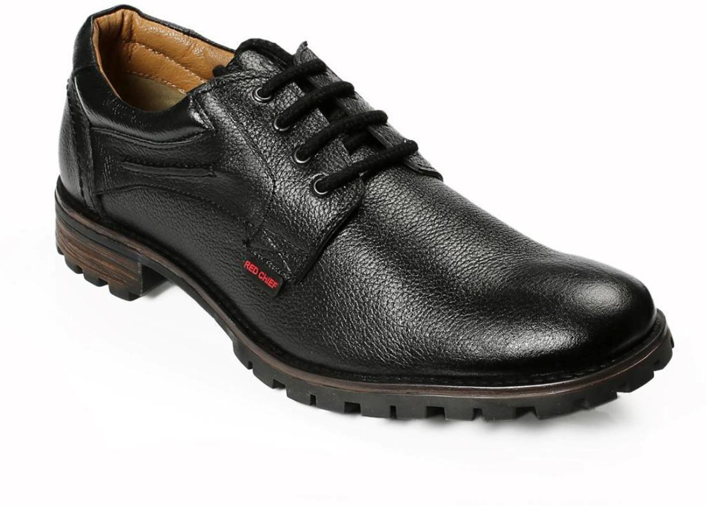 Red Chief Lace Up For Men - Buy Black Color Red Chief Lace Up For Men Online at Best Price