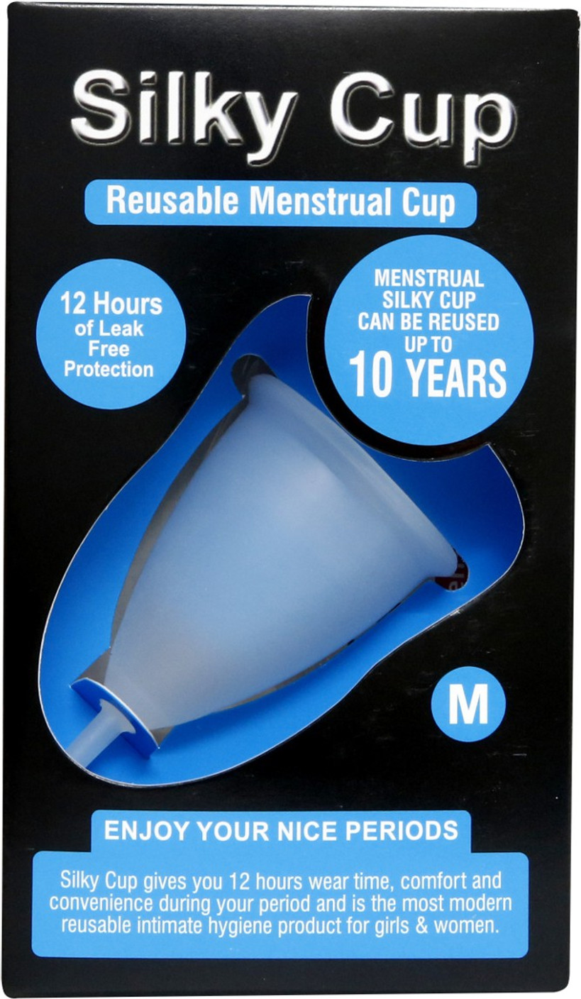 Silky Cup Medium Reusable Menstrual Cup Price in India Buy Silky Cup Medium Reusable Menstrual