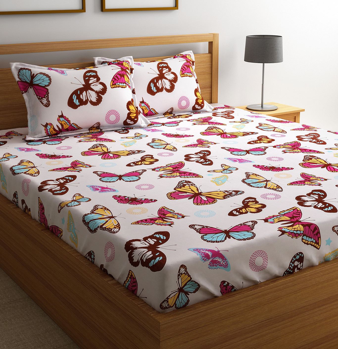 Flipkart SmartBuy Cotton Printed Double Bedsheet Buy Flipkart