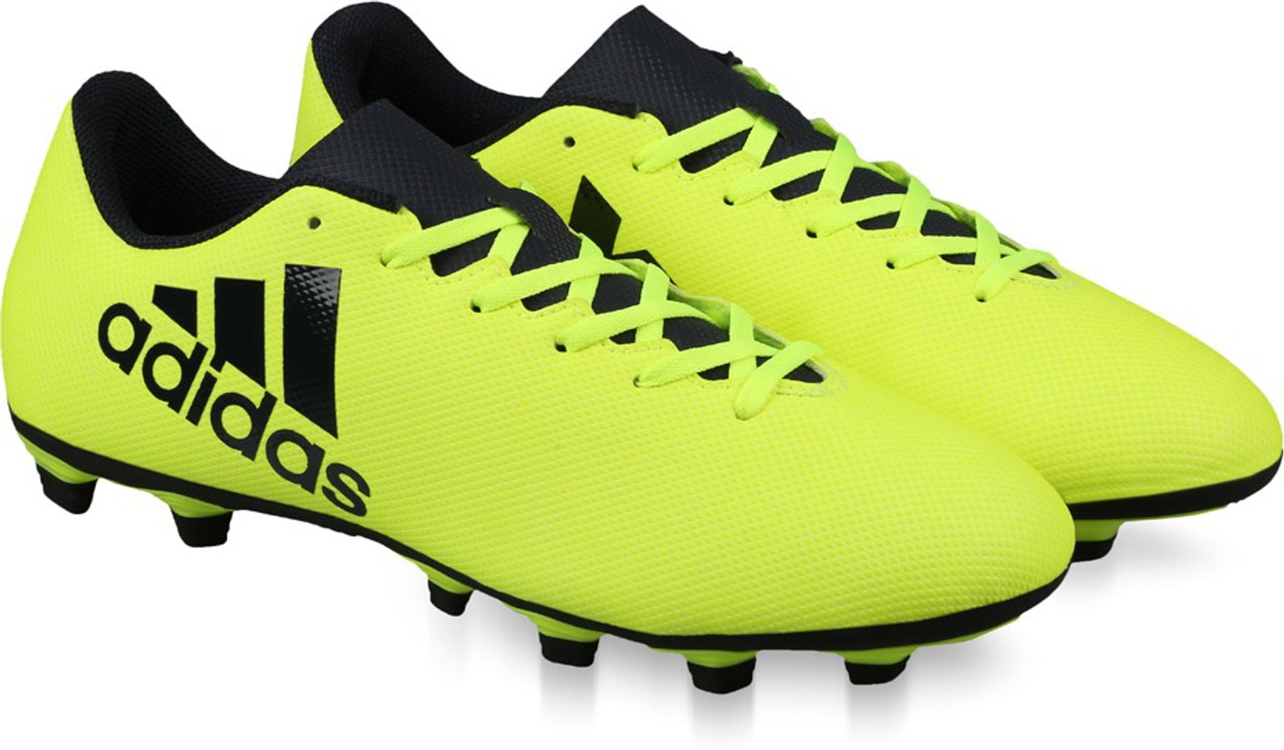 ADIDAS X 17.4 FXG Football Shoes For Men - Buy SYELLO/LEGINK/LEGINK ...