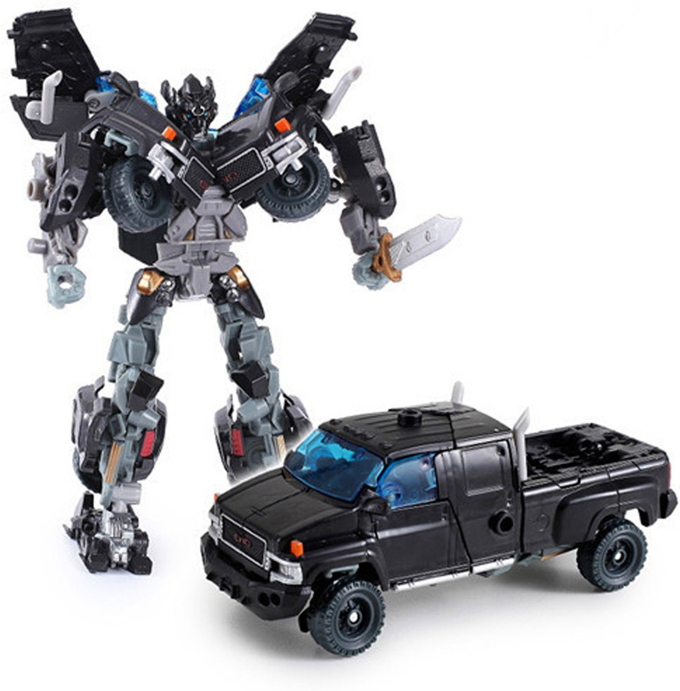 Action Figure Robot Transformers Ironhide – Modello H603 Camion, Versione KO - 3