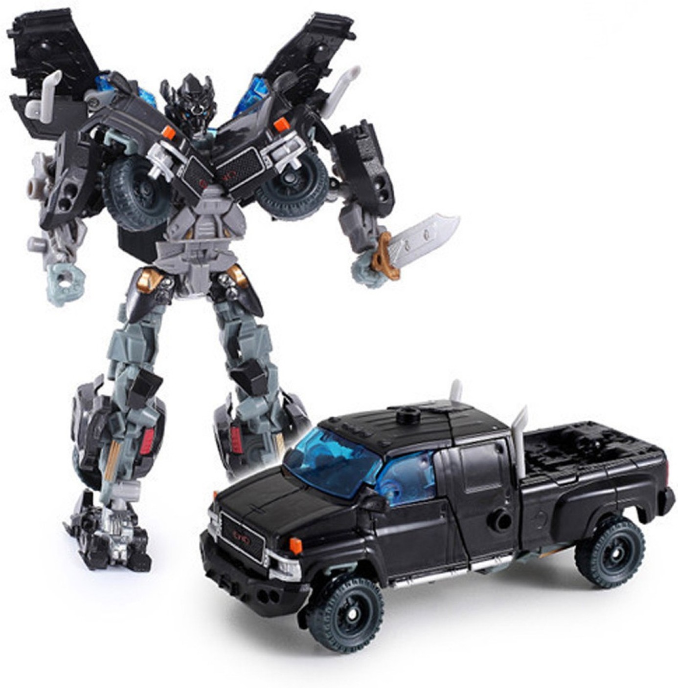 Kiditos Transformers Ironhide Robot to Car Converting Figure Toy