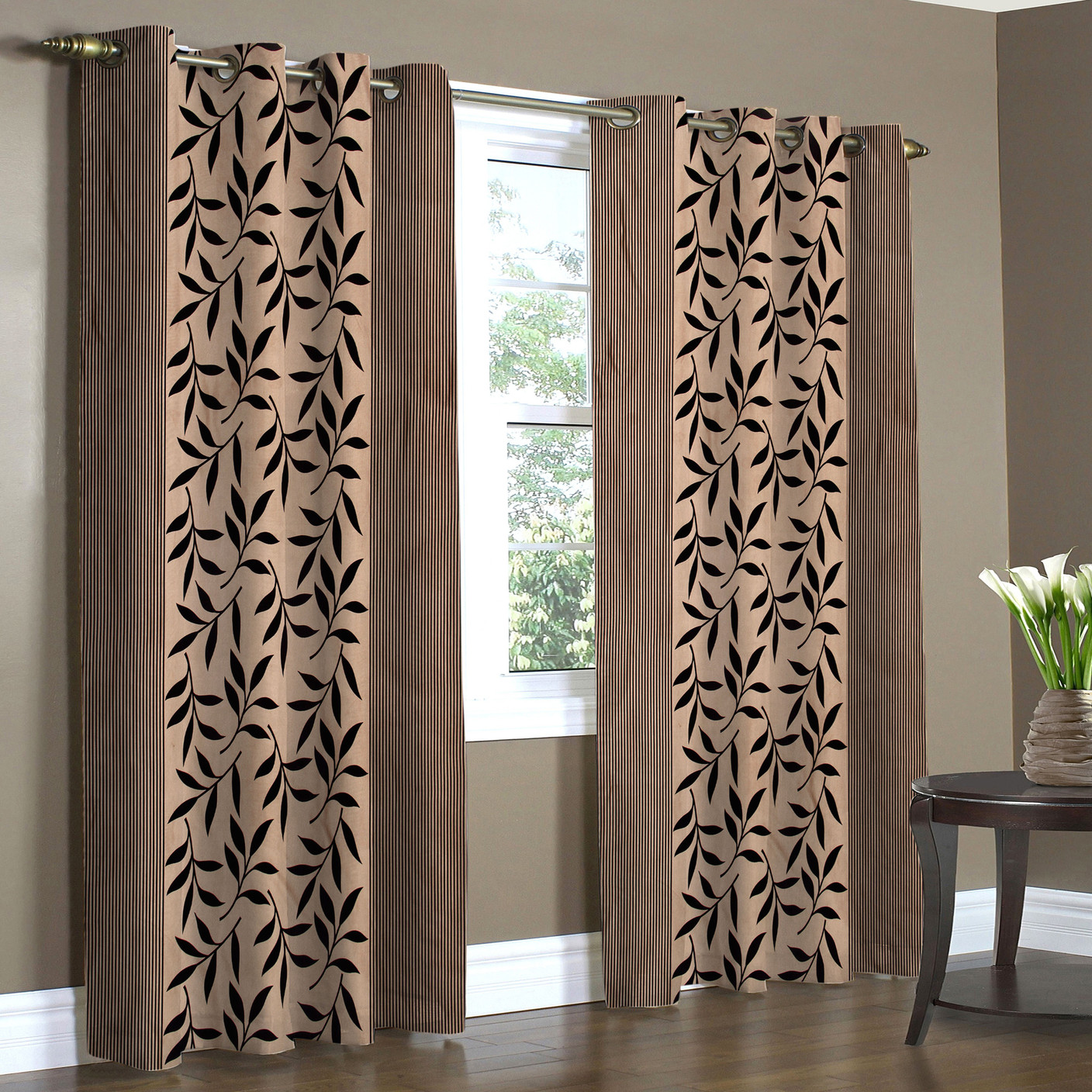 Home Candy Polyester Long Door Curtain 274 Cm 8 Ft Pack