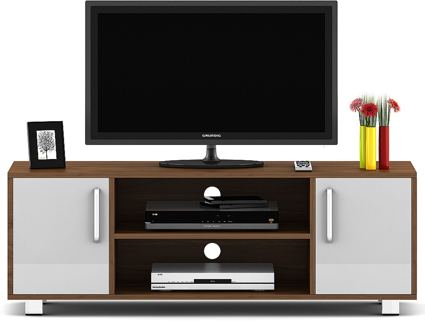 Spacewood Modern Engineered Wood TV Entertainment Unit Price in India