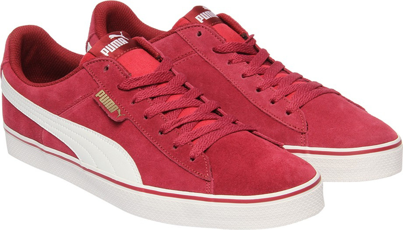 Puma 1948 Vulc Sneakers For Men - Buy Tibetan Red-Puma White Color Puma ...