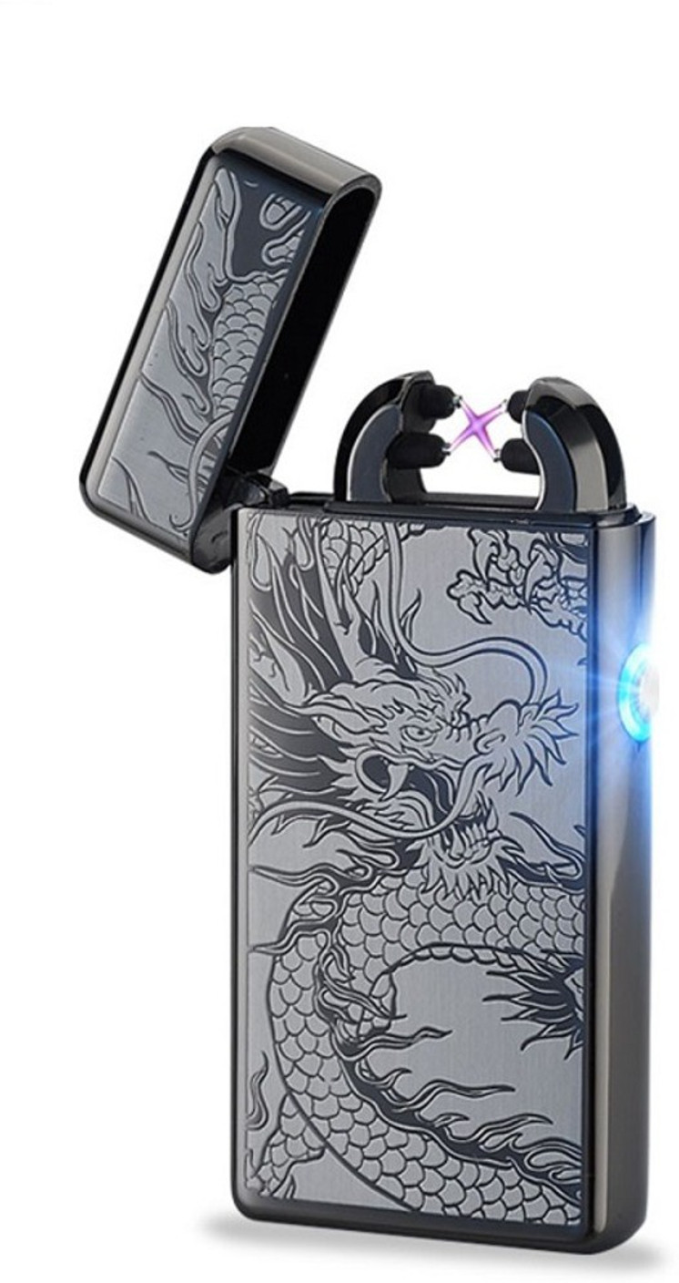 Arc Lighter Plasma Lighter Dual Arc Electric USB BD Cigarette Lighter